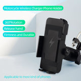 10W  Wireless Charging Phone Holder Motorcycle Accessories