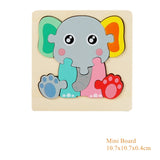 Montessori Materials Children Jigsaw Board Educational Wooden Toys