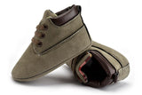 New Spring / Autumn Infant Baby Boy Soft Sole PU Leather First Walkers Crib Shoes 0-18 Months Non-Slip Footwear Crib Shoes
