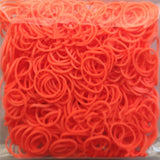 600 Elastic Different Colors Rubber Loom Bands Bracelet
