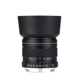 Lightdow 85mm F1.8-F22 Manual Focus Portrait Lens Camera Lens for Nikon Canon EOS 550D 600D 700D 5D 6D 7D 60D DSLR Cameras