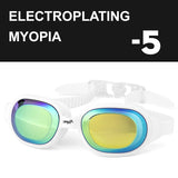 COPOZZ UV Protection Swimming Goggles Myopia 0 -1.5 to -7