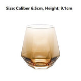 Ultra Clear Crystal Whiskey Glass Cup for Home Bar Party