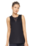 AE264 Women's Tie Back Muscle Tee