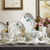 Jingdezhen Ceramic Bone China Tableware Set