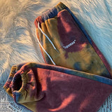 Tie Dye Women's Loose High Waist Long Sweatpants