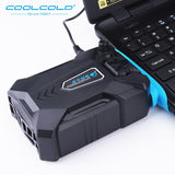 COOLCOLD Portable USB Vacuum External Cooler for 15, 15.6, 17 Inch Laptop