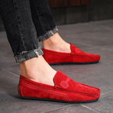 New Fashion Sneakers Men Loafer Leather Boat Shoe Soulier Chaussures Homme Shoes