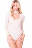 SOLID CHOKER BODYSUIT