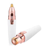2 in 1 Electric Epilator USB Rechargeable  Cordless Painless Mini Portable  Face Body Hair Remover  Eyebrow Trimmer for Women