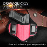 Kosibate Tactical Gun Holster Concealed Carry Holsters Belt Metal Clip IWB OWB Holster Airsoft Gun Bag