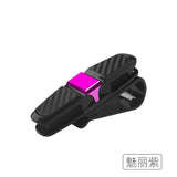 Car Accessories Interior Car Glasses Case Auto Sun Visor Glasses Holder Sunglasses Clip Card Holder Eyeglasses Accessories 1pc