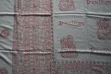 OM Hindu Yoga Meditation Prayer Shawl - Large Color Base