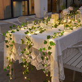 LED String Lights 2M 20led/ 5M 50LED Maple Leaf Garland Christmas Fairy Lights for Home Bedroom Wall Patio Decoration