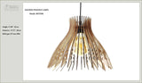 Wooden Pendant Lamp -ARTEMIS