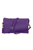 7013lpd - Faux Crossbody Wristlet Bag