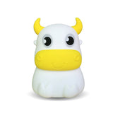 Colorful dull cow silicone night light led creative dream bedroom