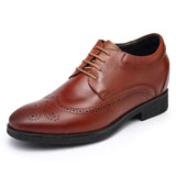Wholesale Men Shoes Genuine Leather Height Increasing Dress Men Shoes High Quality Fashion Dress Elevator Shoes for Men