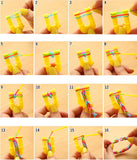 600 Elastic Different Colors Rubber Loom Bands Bracelet
