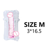 Soft Jelly Dildo Realistic Penis Strong Suction Cup Anal Butt Plug Dick Toy for Adult Erotic G-Spot Orgasm Sex Toys for Woman