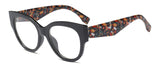 SHAUNA Fashion Mixed Colors Women Eyeglasses Frame Reading Glasses UV400