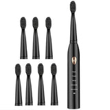 Powerful Ultrasonic Sonic Electric Toothbrush USB Charge Rechargeable