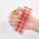 Nail-art Sticker Pure Solid Color Self Adhesive Nail Sticker Nail Sticker