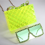 Handbags Matching Purse and Glasses Set Bulks of Women Sunglasses and Purse Set