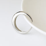 HUANZHI Gold Statement Dome Ring for Women Big Large Open Finger Ring