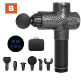 EMS Massage Gun 2021 Rechargeable Muscle Stimulator Deep Tissue Professional Massager Dropshipping