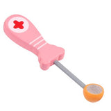 Unisex Toddler Pretend Play Stethoscope Toy Doctor Toys Wood Simulation