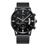 NIBOSI Men's Masculino Military Quartz Wrist Watch