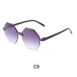 2021 Sun Flower Kids Fashion Flexible Soft Polygon Colorful Sunglasses Whole Children Sun Glasses Cheap With Promotion Logo