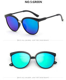 Cat Eye Brand Designer Sunglasses Women Luxury Plastic Sunglasses