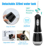 2021 Hot Selling Black Cordless Water Flosser for Adult& Kids