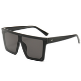 Unisex Oversized Black 2020 Vendor Logo Sunglasses