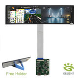 8.8 Inch Long Strip LCD Screen 1920*480 HSD088IPW1 HD-MI Driver Board Second Monitor Aida64 Sub Display CPU GPU Information