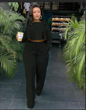 Women's Sports Two Piece Set Clothes Plus Size