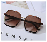 Fashion Classic Retro Sunglasses Women Brand Design Woman Sun Glasses Over Size Female Shades Ladies Premium Sunglasses Square