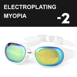 COPOZZ UV Protection Swimming Goggles Myopia 0 -1.5 to -7