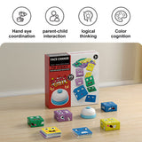 Wooden Expression Puzzle Magic Cube Educational Toy