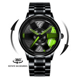 NEKTOM TE-37 Car Wheel Watch Men Quartz Watch Drop Shipping Luxury Men Wrist Watch