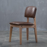 Special Offer Solid Wood Black Simple Backrest Hotel Dining Chair Home Furniture Restaurant Coffee Chair