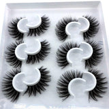 HBZGTLAD 2/4 Pairs Natural False Eyelashes Fake Lashes Long Makeup 3d Mink Lashes Eyelash Extension Mink Eyelashes for Beauty - shopwishi 