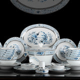 48pieces Dish Set High-Grade Ceramic Bone China Tableware