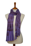 OM Hindu Yoga Meditation Prayer Shawl - Large Color Base