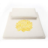 2019 Su Embroidery Unfoldable Lotus Chinese Zen Buddhism Zafu and Zabuton Meditation Cushion Meditation Pillow Zen Buddhism