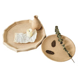 Wooden Wood Powder Base Vintage Old Octagonal /Round /Oval /Flower-Shaped Pallets for Photography Props
