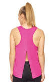 AE264 Women's Tie Back Muscle Tee