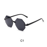 2021 Sun Flower Kids Fashion Flexible Soft Polygon Colorful Sunglasses Whole Children Sun Glasses Cheap With Promotion Logo
